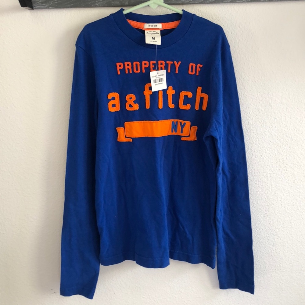NWT Abercrombie kids Long Sleeve Shirt Medium